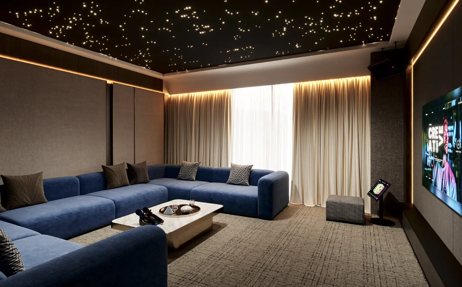 Cappella Embassy karaoke room and private entertainment facilities